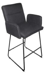 Scaun de bar Essential Negru 57x64.5x107 cm