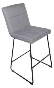 Scaun de bar Essential Gri 53x64.5x107 cm
