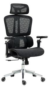 Scaun de birou Jeffer Negru 67x62x125 cm