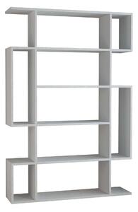 Biblioteca MITO, alb, PAL melaminat, 109x26x161 cm