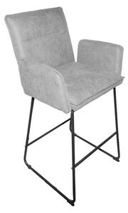 Scaun de bar Essential Gri 57x64.5x107 cm