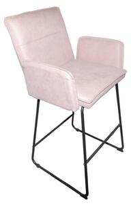 Scaun de bar Essential Roz 57x64.5x107 cm