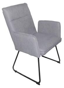 Scaun cu brate Essential Gri 55.5x59x89 cm