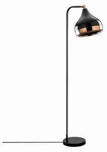 Lampadar YILDO 6906, negru/cupru, metal, 17x120 cm