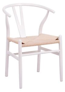 Scaun Wishbone Natural 53.5x57x74 cm