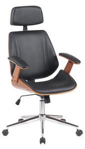 Scaun de birou Fetseno Negru 53x56x123.5 cm