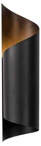 Aplica SIVANI MR - 838, negru, metal, 10x16x35 cm