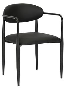 Scaun cu brate Kalone Negru 56x55x78 cm