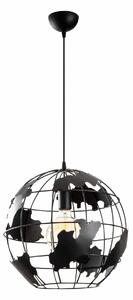 Lustra FELLINI MR - 822, negru, metal, 40x110 cm