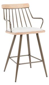 Scaun de bar Posse Bej 48x54x92.5 cm