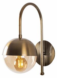 Lampa perete KARSOR 3301, auriu, metal/sticla, 15x25x30 cm