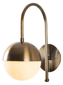Aplica KARSOR 3300, bronz/alb, metal/sticla, 15x25x30 cm