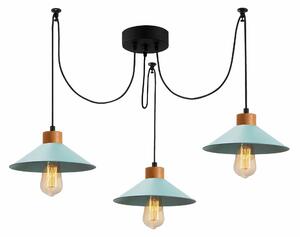 Lustra MANAVGAT N-556, albastru, metal, 114x24x100 cm