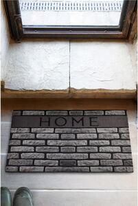 Covor HOME, 40x60 cm, forma dreptunghiulara, PVC, gri