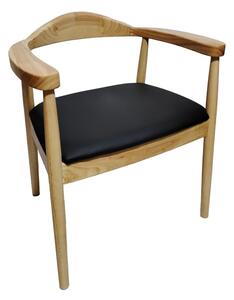 Scaun cu brate Joube Natural 59x48x73 cm