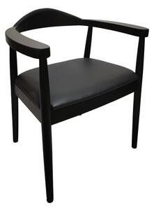 Scaun cu brate Joube Negru 59x48x73 cm