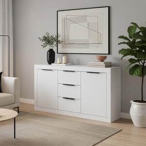 Comoda Doha Alb 150x45x80.5 cm