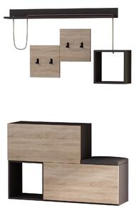 Set hol HOLDON, stejar sonoma/gri antracit, PAL melaminat, format din