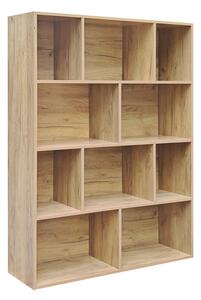 Biblioteca Evergin Natural 100x30x135 cm