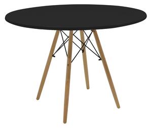 Masa Julita Negru 120x120x73 cm
