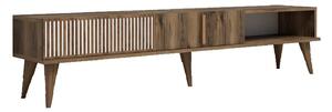 Comoda TV MILAN, nuc, PAL melaminat, 180x35x40 cm