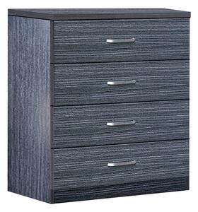 Dulap cu sertare Killian Pako World Gri 80x40x80 cm