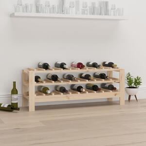 Suport de vinuri, 109,5x30x42 cm, lemn masiv de pin