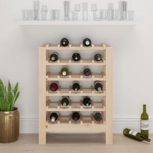 Suport de vinuri, 61,5x30x82 cm, lemn masiv de pin