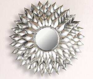 Oglinda decorativa Sarai argintie 73,5 cm