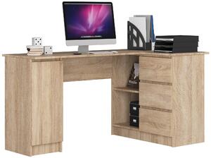 Masă PC de colț Bevin (stejar sonoma) (D). Promo -17%. 1068958