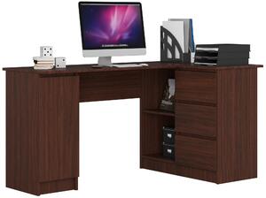 Masă PC de colț Bevin (wenge) (D). Promo -14%. 1068960