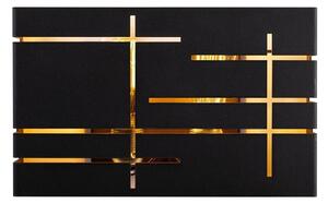 Aplica 622 - A, negru, metal, 35x10x22 cm
