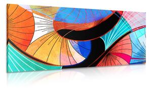 Tablou abstracție viu colorată abstractă