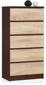 Z0ND0 Comodă Kadir TYP3 (wenge + stejar sonoma). 1069046