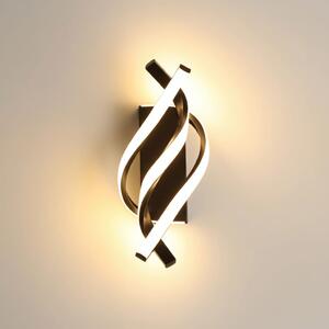 Aplica perete LED MARY neagra 38W, design minimalist, aplica moderna pentru interior
