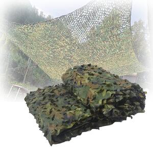 Plasa de umbrarire tip camuflaj, 3x2 Metri