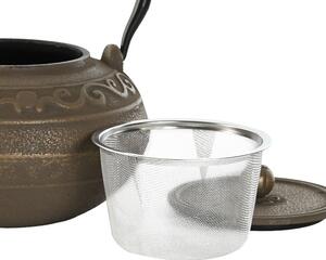 Ceainic Orient din fonta, maro, 960 ml