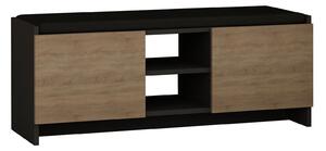 Pantofar ZULLA, stejar sonoma/gri antracit, PAL melaminat, 110x37x43 c