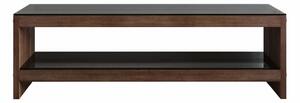Comoda TV TV301, nuc, lemn/sticla, 140x40x45 cm