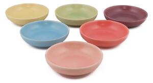 Set 6 boluri 275KRM1596, multicolor, ceramica, 13 cm