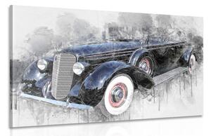 Tablou sedan retro istoric