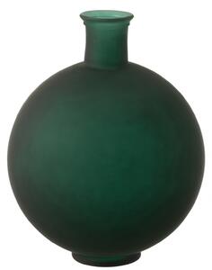 Vaza Ball, Sticla, Verde, 34x34x44 cm