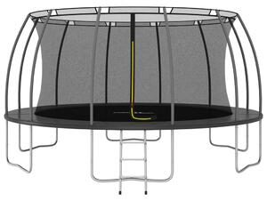 Set trambulină rotundă, 488x90 cm, 150 kg