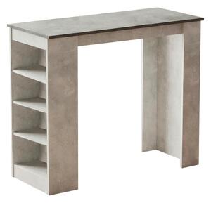 Masa bar ST1 - GT, gri, PAL melaminat, 120x52x102 cm
