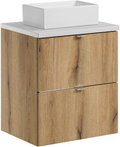 Set dulap Comad Nova Oak NOVA OAK A 82-50-2S, lavoar Comad Gaja UN-GAJA35-SW 78570A(35), NOVA WHITE 89-50