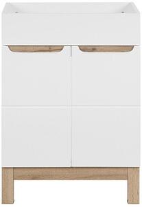 Comad Bali White dulap 60x45.5x84 cm sub chiuveta pe picioare alb BALI WHITE 820 -60 CM FSC