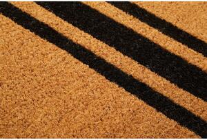 Covoraș de intrare din fibre de nucă de cocos 55x125 cm Black Stripe – Premier Housewares