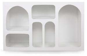 Comoda LIVA, alb, PAL melaminat, 120x35x74 cm