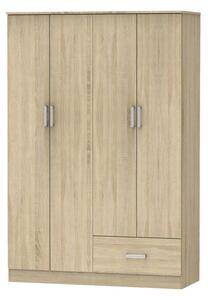 Dulap dormitor Karter Pako World Sonoma 121x48x180 cm