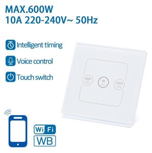 Aigostar - Întrerupător inteligent pentru controlul jaluzelelor 230V, Wi-Fi Tuya